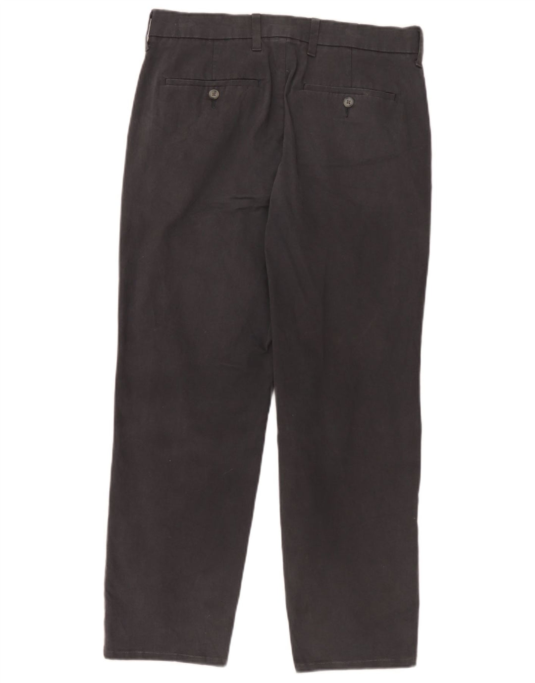 Pantaloni chino vestibilità regolare da uomo Marks & Spencer W36 L29 cotone grigio