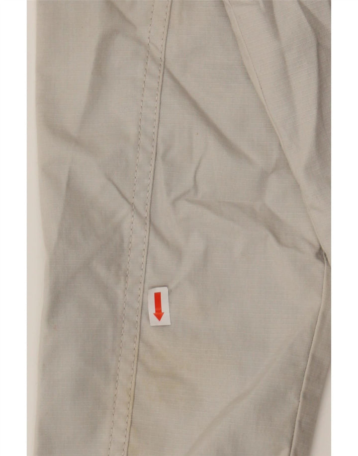 TOMMY HILFIGER Mens Hooded Windbreaker Jacket UK 40 Large Beige Vintage Tommy Hilfiger and Second-Hand Tommy Hilfiger from Messina Hembry 