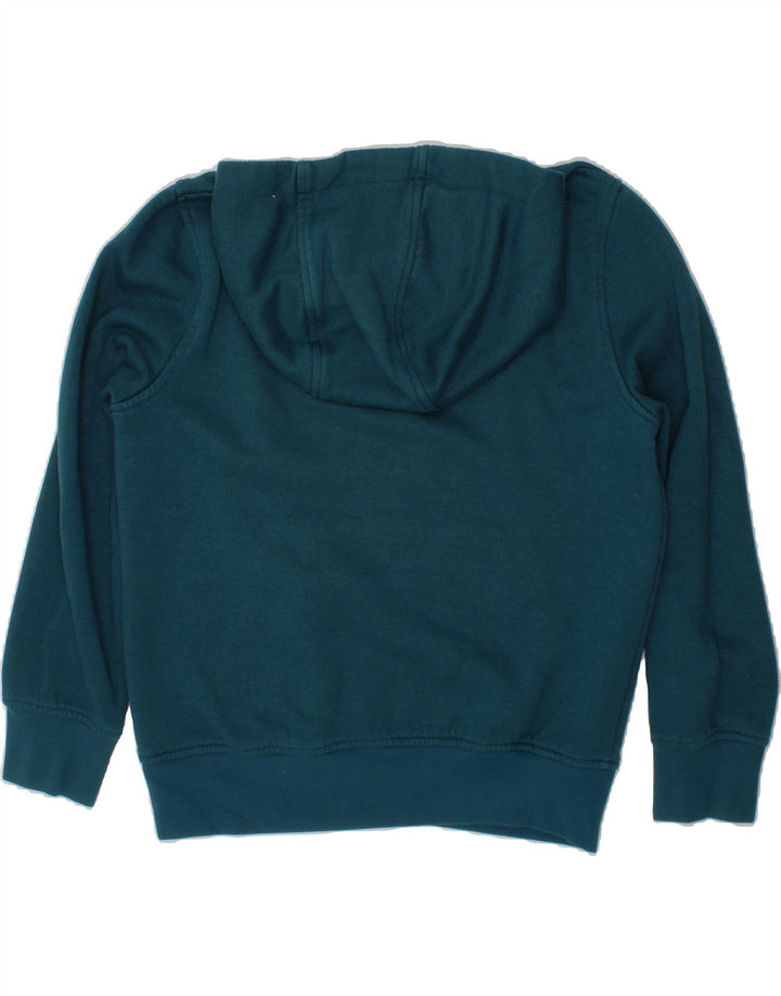 CANTERBURY Boys Graphic Hoodie Jumper 9-10 Years Green Polyester Vintage Canterbury and Second-Hand Canterbury from Messina Hembry 