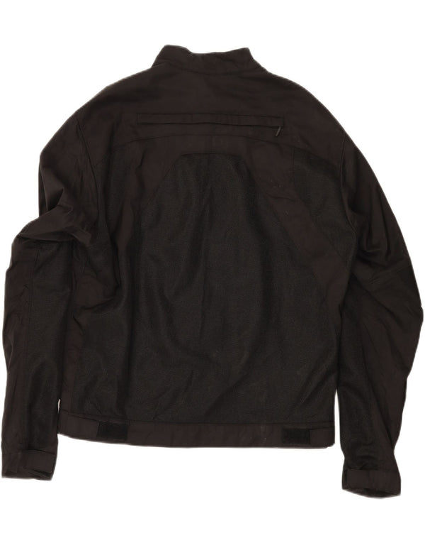 DAINESE Mens Racer Jacket IT 54 2XL Black Nylon