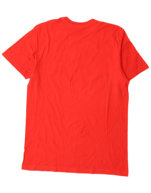 T-shirt grafica Nike da uomo con vestibilità regolare, colore rosso medio