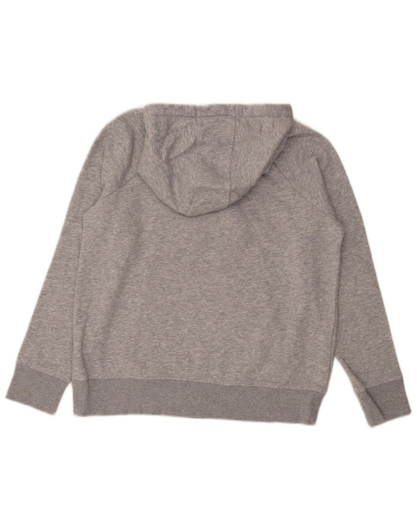 Felpa con cappuccio oversize da donna Under Armour UK 10 Small in cotone grigio