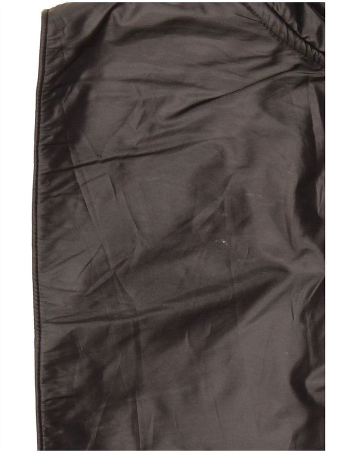 Felpa corta oversize da donna NIKE, maglione UK 16, grande, grigio, color block