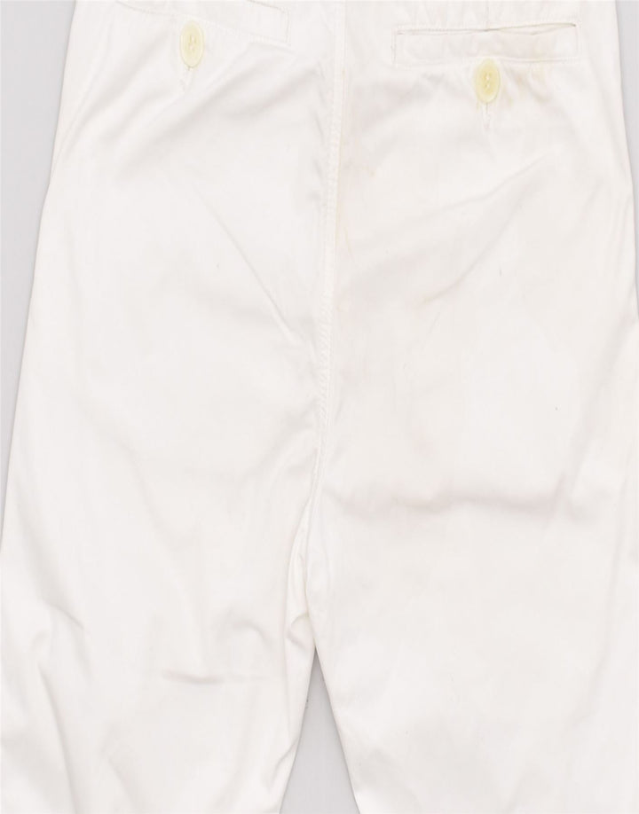 NORTH SAILS Womens Slim Chino Trousers IT 44 Medium W30 L31 Off White | Vintage | Thrift | Second-Hand | Used Clothing | Messina Hembry 