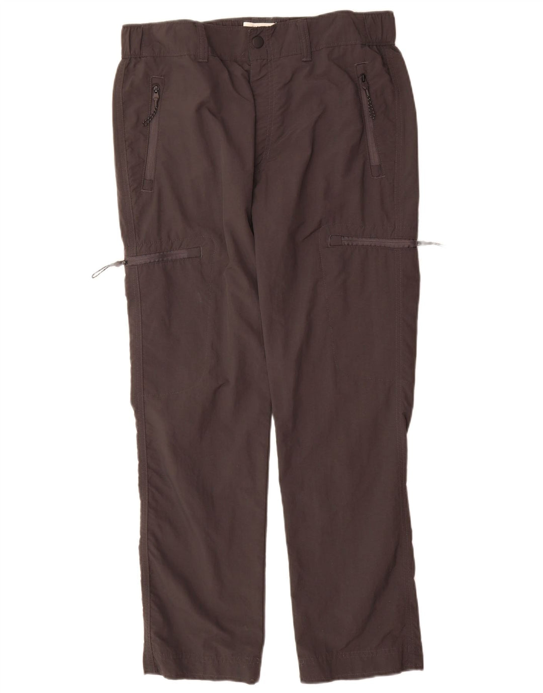 Pantaloni cargo dritti da uomo Marks & Spencer W32 L29 Poliammide grigio
