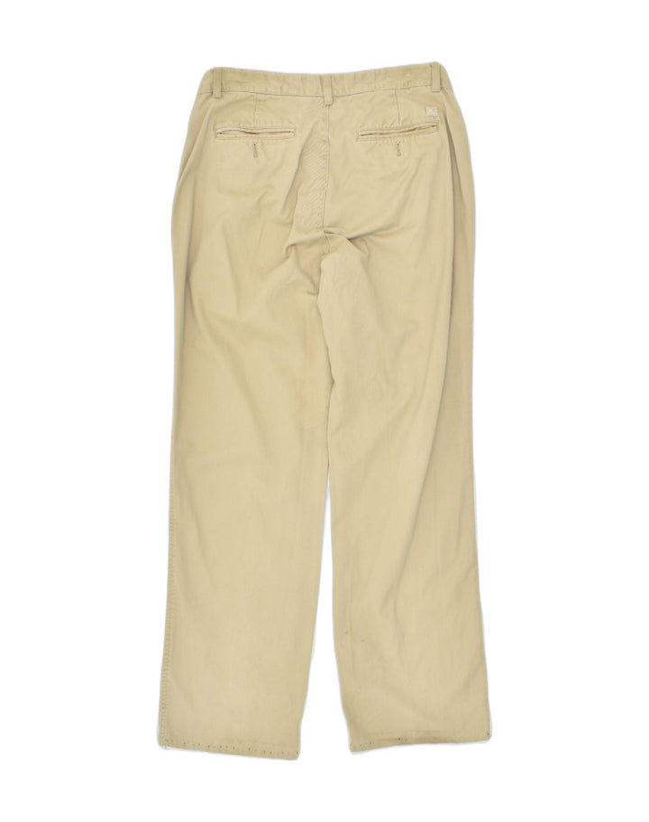 CALVIN KLEIN Womens Bootcut Chino Trousers W30 L32 Khaki Cotton | Vintage Calvin Klein | Thrift | Second-Hand Calvin Klein | Used Clothing | Messina Hembry 