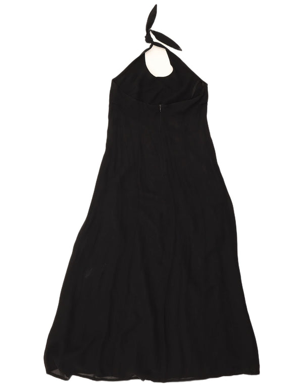 Abito Halter da donna Swish UK 10 piccolo in viscosa nera
