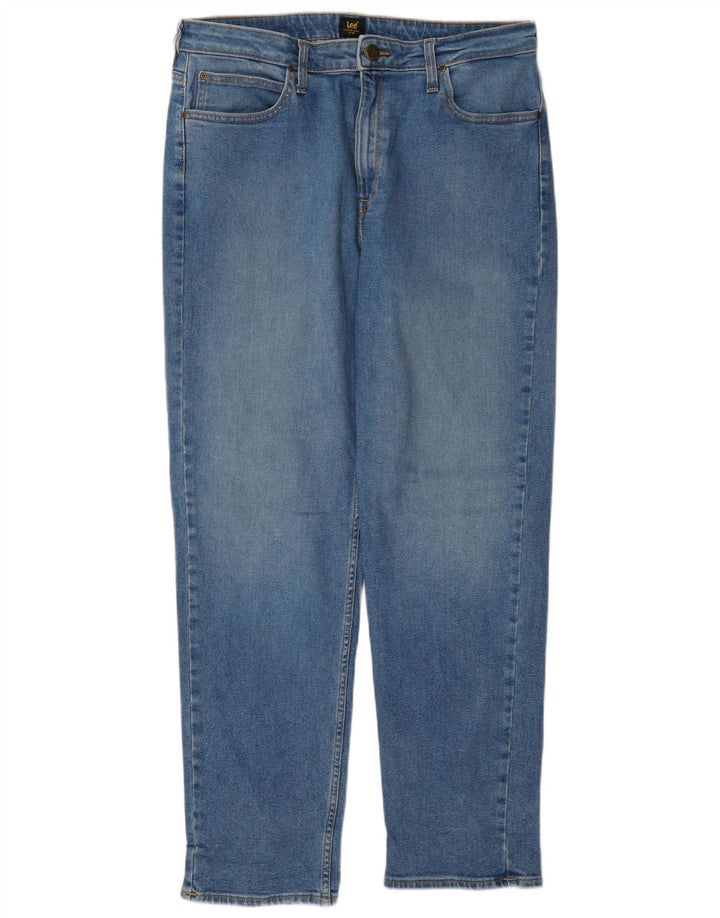 Jeans dritti da uomo Lee Carol W33 L29 cotone blu