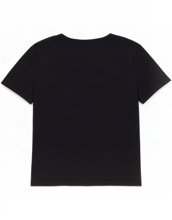 T-shirt grafica da donna Adidas Top UK 14 cotone blu navy medio