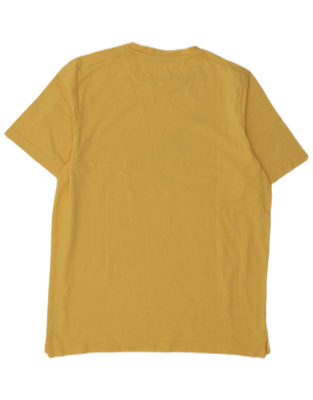 PUMA T-shirt grafica da uomo grande in cotone giallo