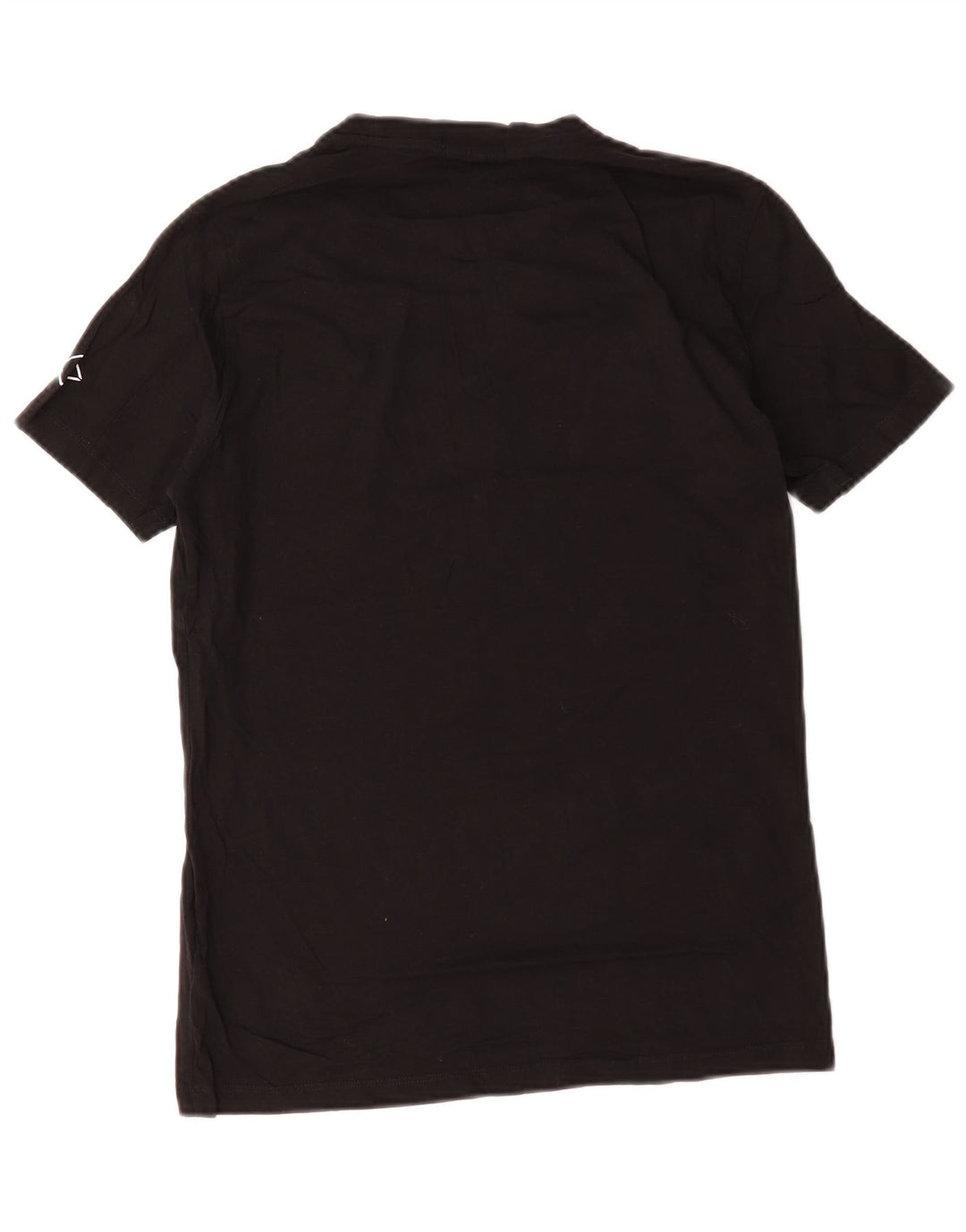 T-shirt grafica da uomo Replay Top in cotone nero medio