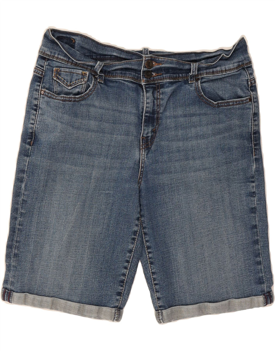 LEVI'S Womens Denim Shorts US 12 Large W32  Blue Cotton Vintage Levi's and Second-Hand Levi's from Messina Hembry 