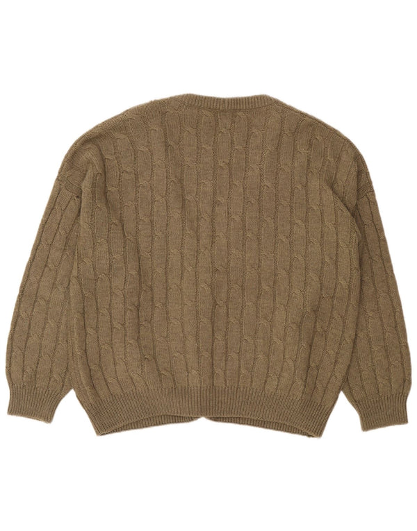Maglione cardigan da uomo Il Granchio 2XL Cachi