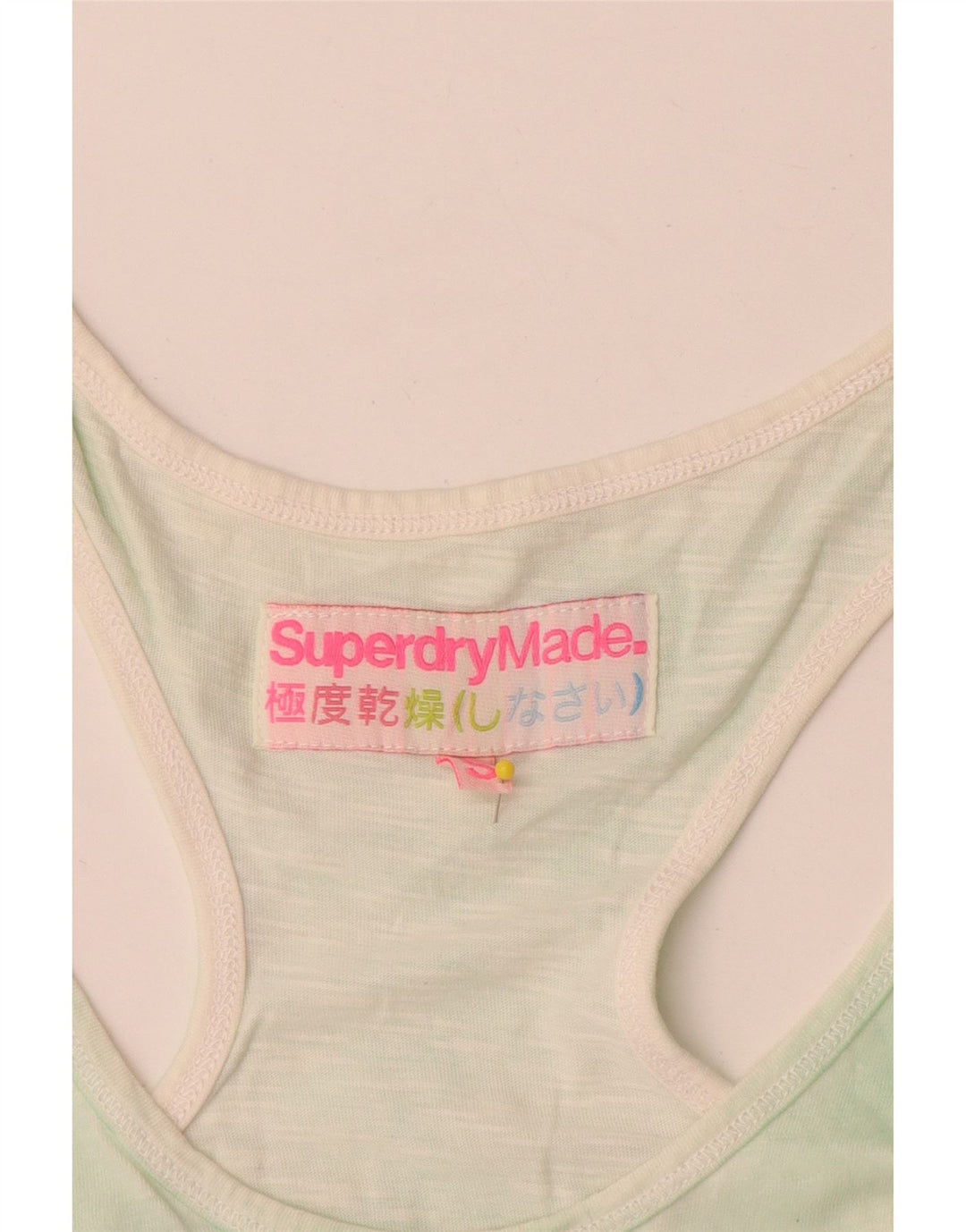 T-shirt grafica da donna Superdry Top UK 10 Small multicolore Tie Dye