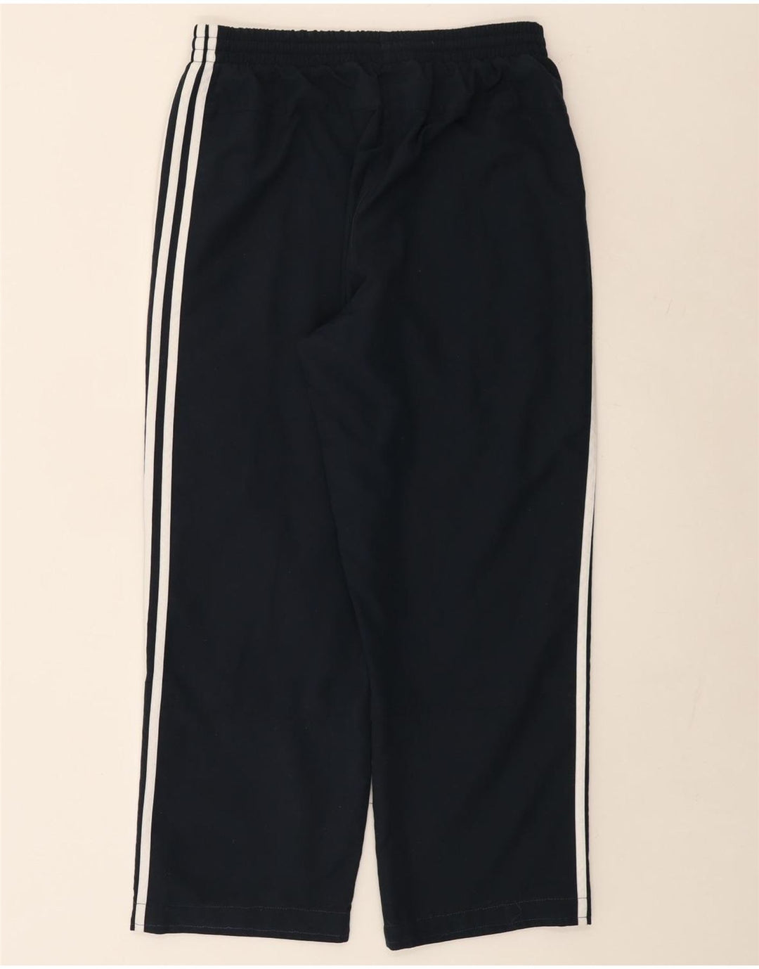Pantaloni da tuta da uomo Adidas medi in poliestere blu navy