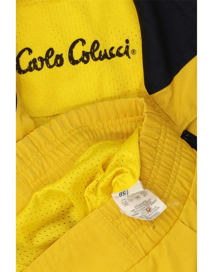 Giacca Utility Uomo Carlo Colucci IT 50 Large Cotone Giallo