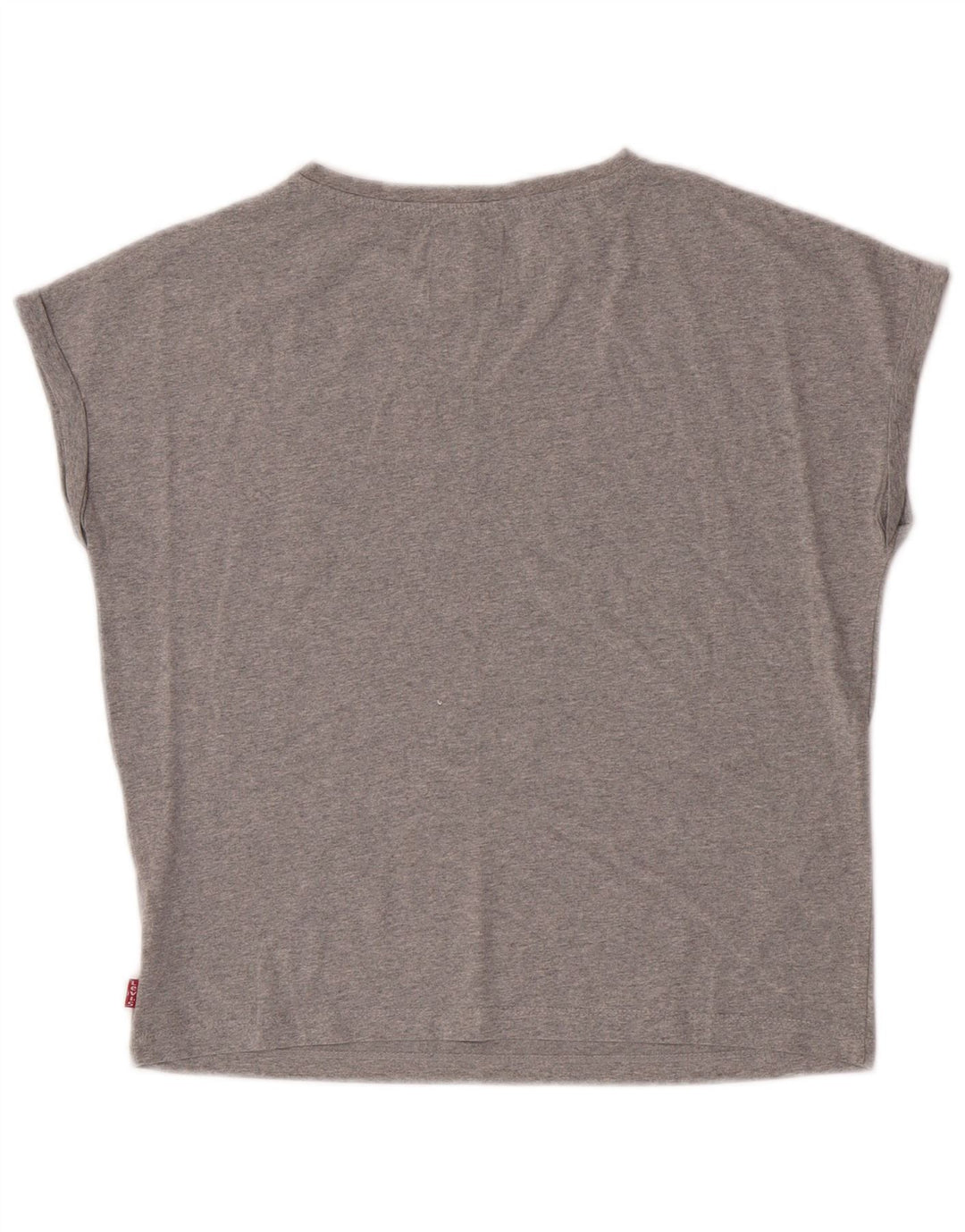 T-shirt grafica per ragazze Levi's 13-14 anni in poliestere grigio