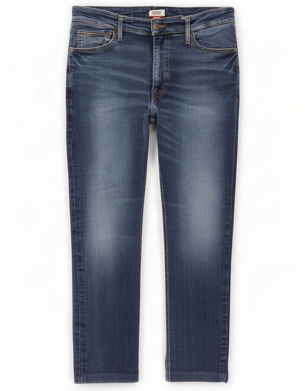 Tommy Hilfiger Uomo Jeans skinny W34 L26 Blu Cotone
