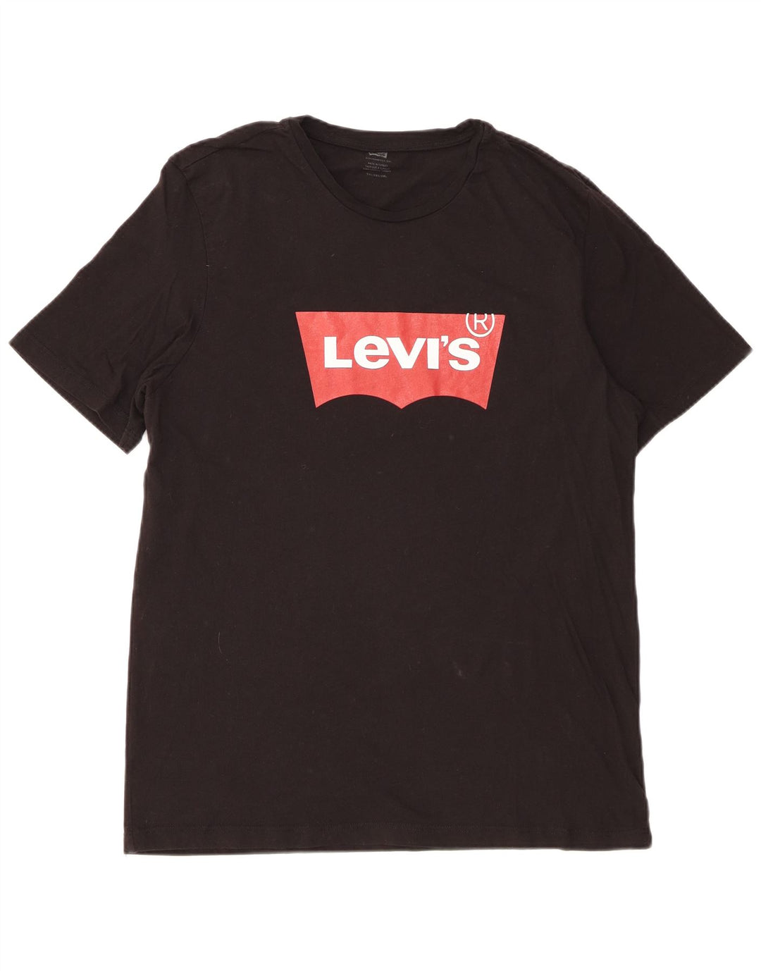T-shirt grafica da uomo Levi's Top 2XL cotone nero