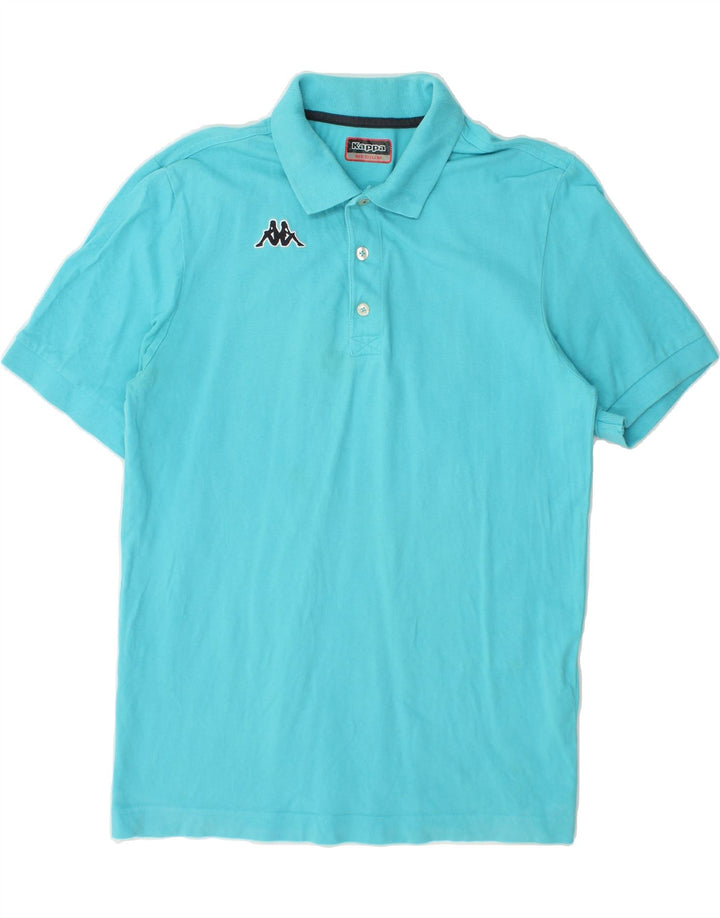 KAPPA Mens Polo Shirt Medium Blue Cotton Vintage Kappa and Second-Hand Kappa from Messina Hembry 