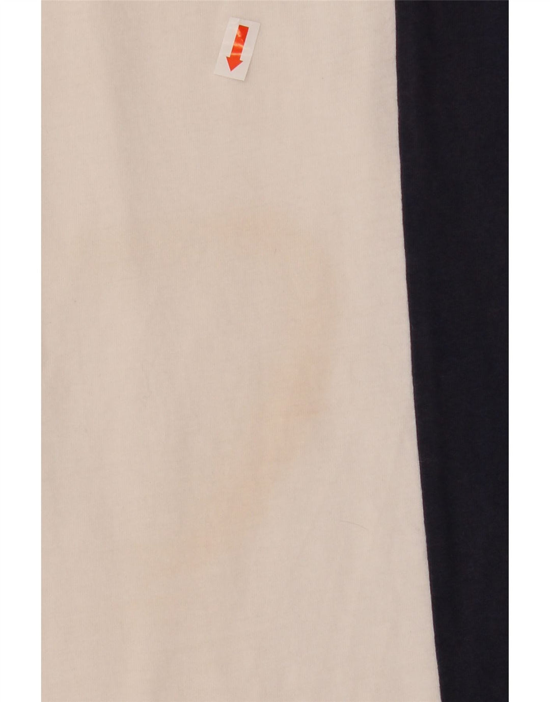 JACK & JONES T-shirt originale da uomo Top piccola in cotone color block bianco