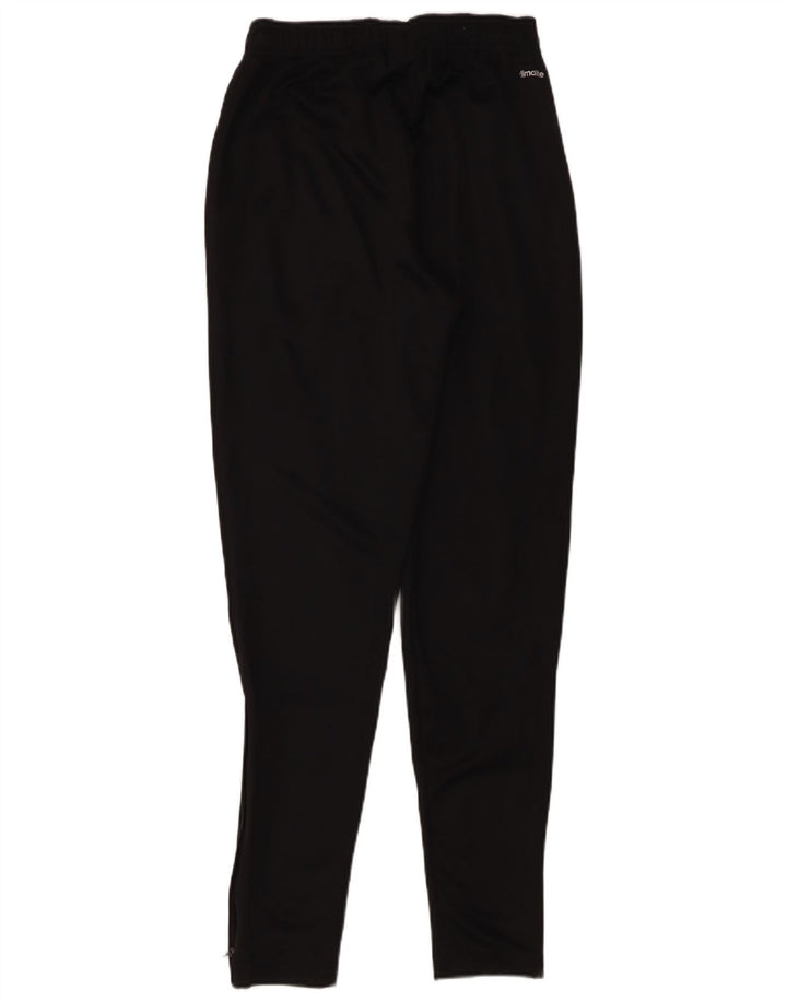 Pantaloni da tuta Adidas Climalite da uomo piccoli in poliestere nero