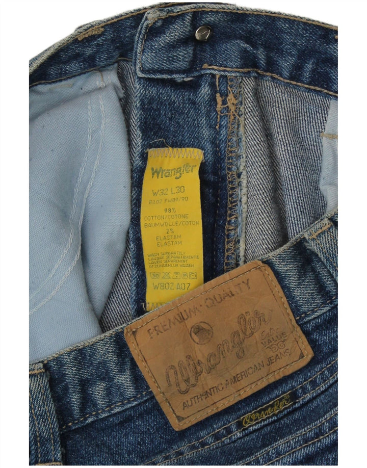 Jeans slim da donna Wrangler W32 L30 cotone blu