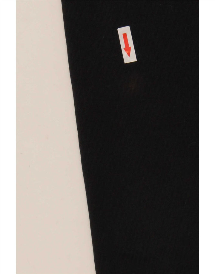 Felpa oversize con grafica Nike Dri Fit da donna UK 10 piccola nera