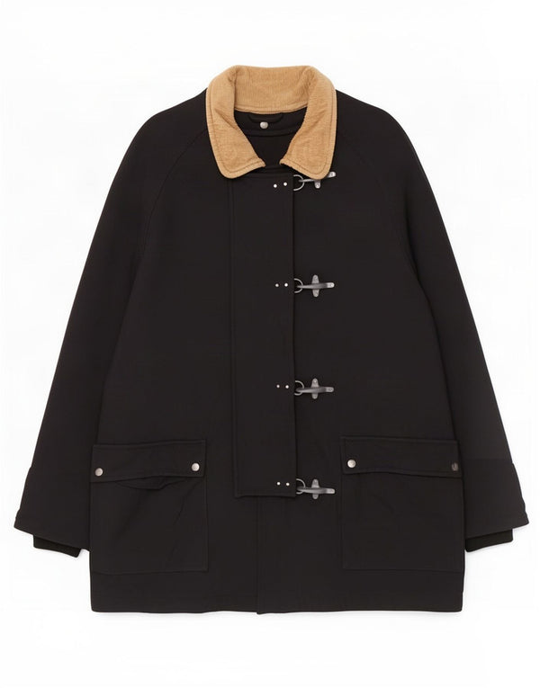 Montgomery da donna Fay UK 20 2XL Poliammide nero