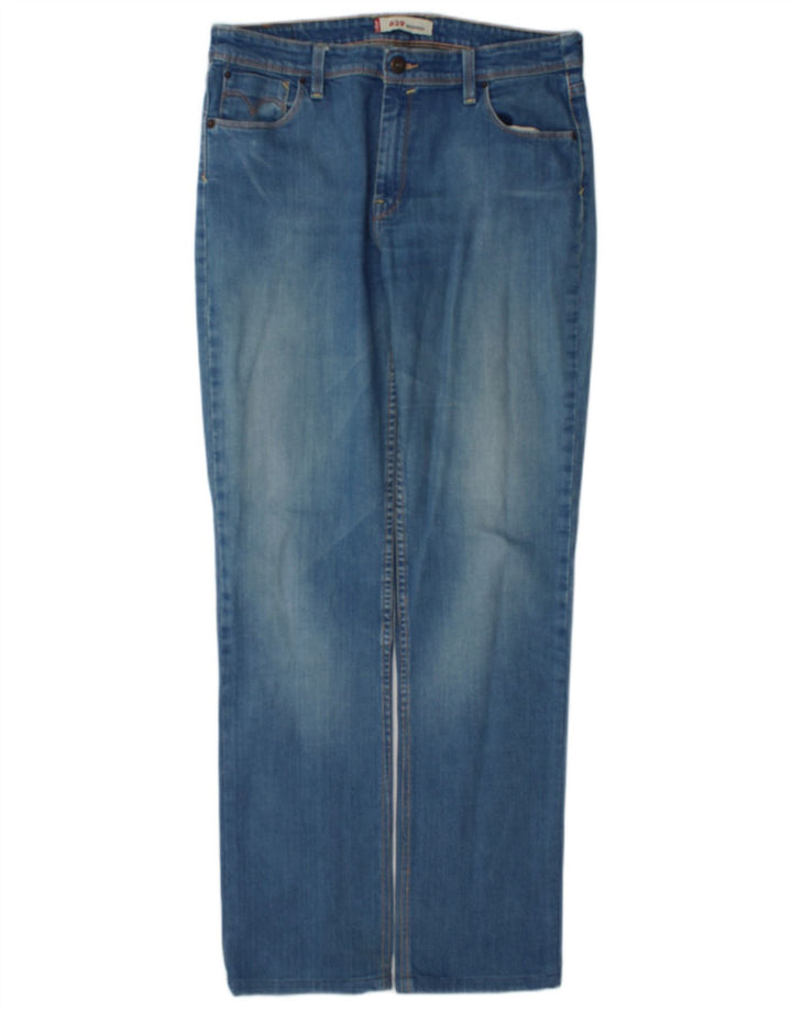 Levi's Uomo 629 Jeans Bootcut W32 L32 Blu