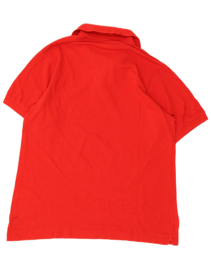 Polo da uomo LACOSTE taglia 4 media in cotone rosso