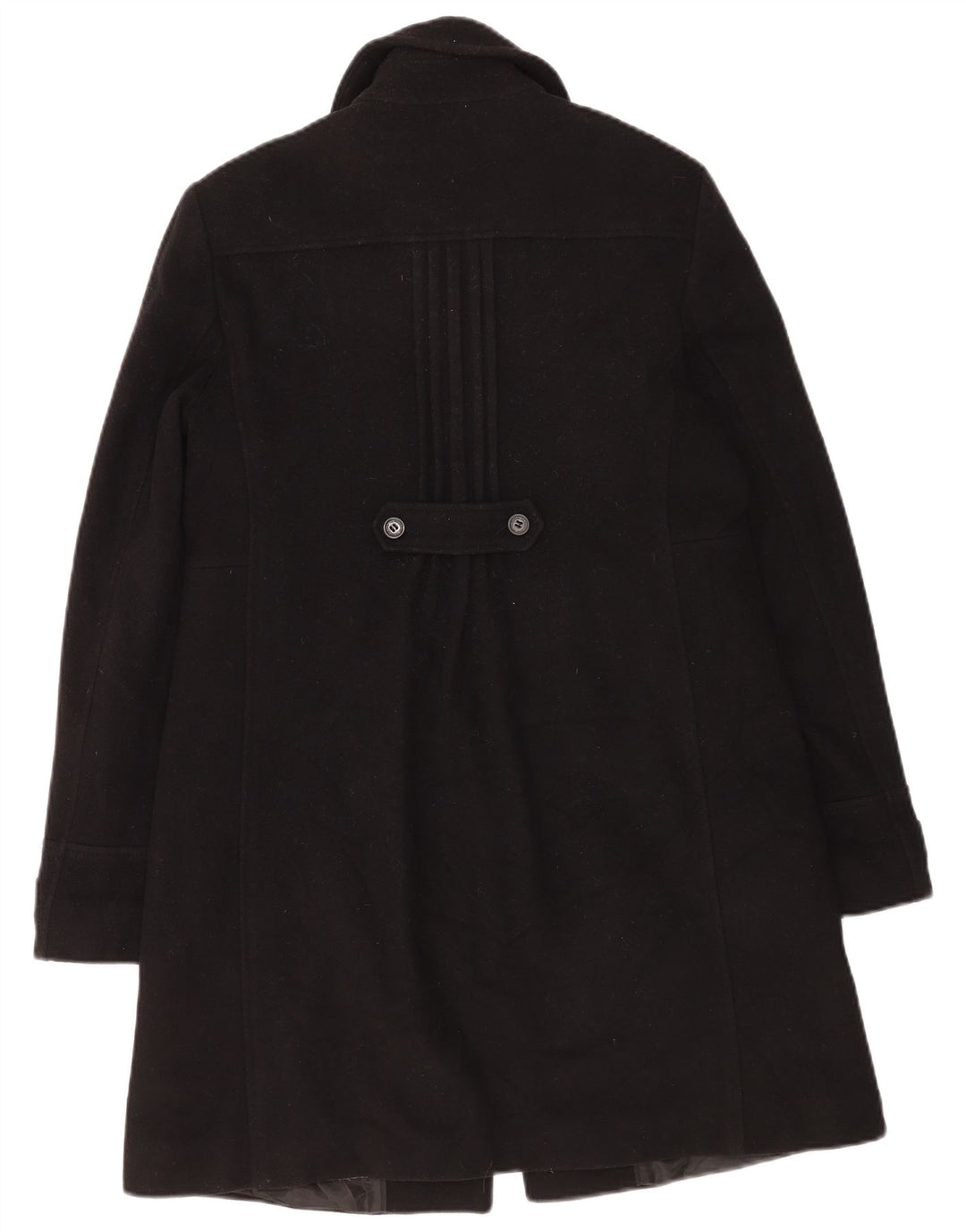Cappotto da donna Calvin Klein Jeans UK 14 grande lana nera