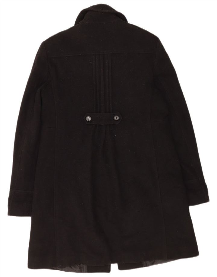 Cappotto da donna Calvin Klein Jeans UK 14 grande lana nera