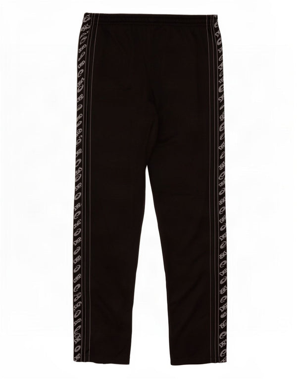 Pantaloni da tuta con grafica Asics da uomo, grandi, neri
