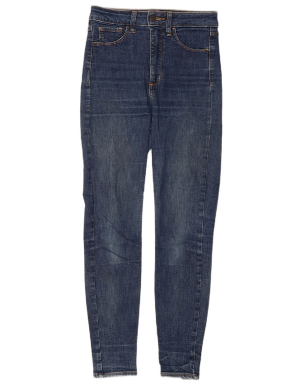 Jeans skinny a vita alta da donna Gap W27 L28 cotone blu
