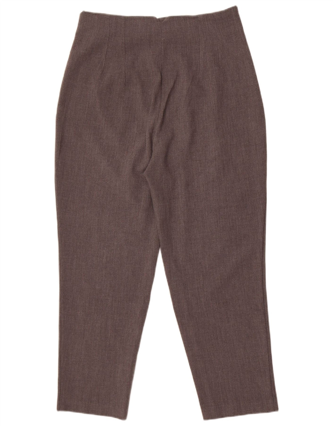 Pantaloni chino affusolati da donna Zara grandi W30 L26 poliestere grigio