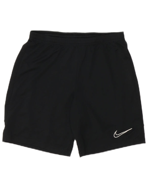 Pantaloncini sportivi Nike Dri Fit da uomo piccoli in poliestere nero