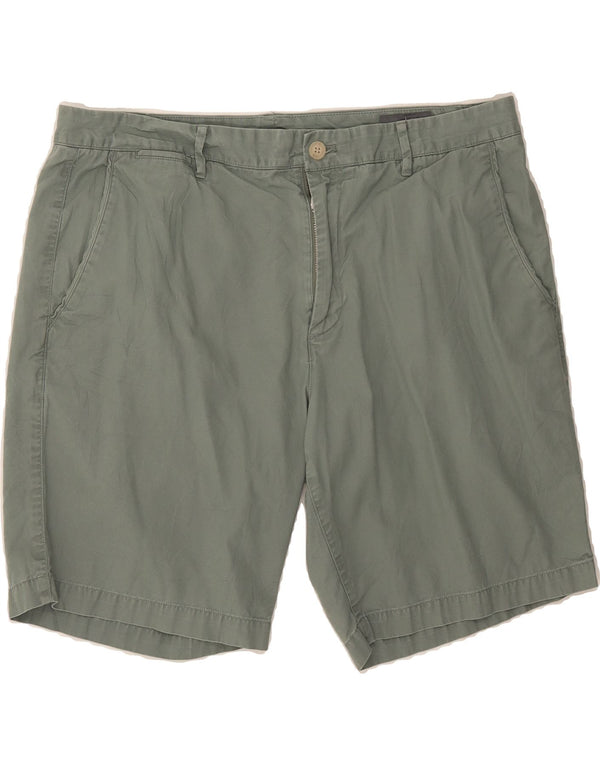BONOBOS Mens Chino Shorts W38 XL Green Cotton