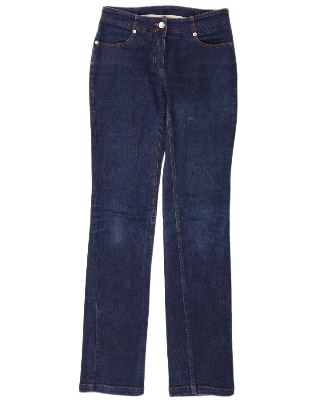 Max & Co. Jeans slim da donna UK 8 piccoli W26 L32 cotone blu
