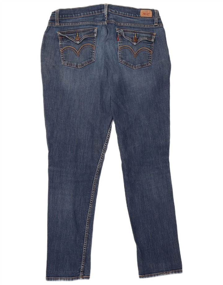 Jeans Levi's 524 Super Low Skinny da donna W36 L31 Blu