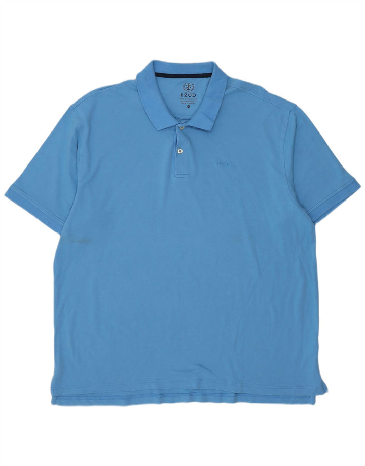 Polo da uomo Izod 2XL in cotone blu