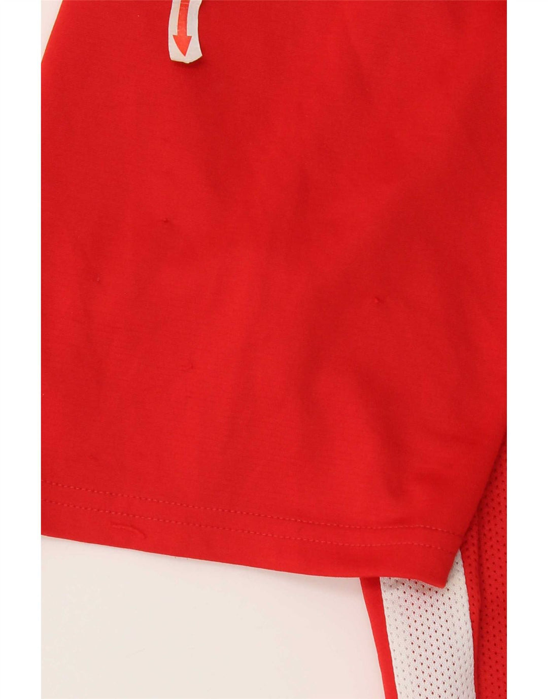 T-shirt Nike Dri Fit da uomo, top in poliestere rosso medio