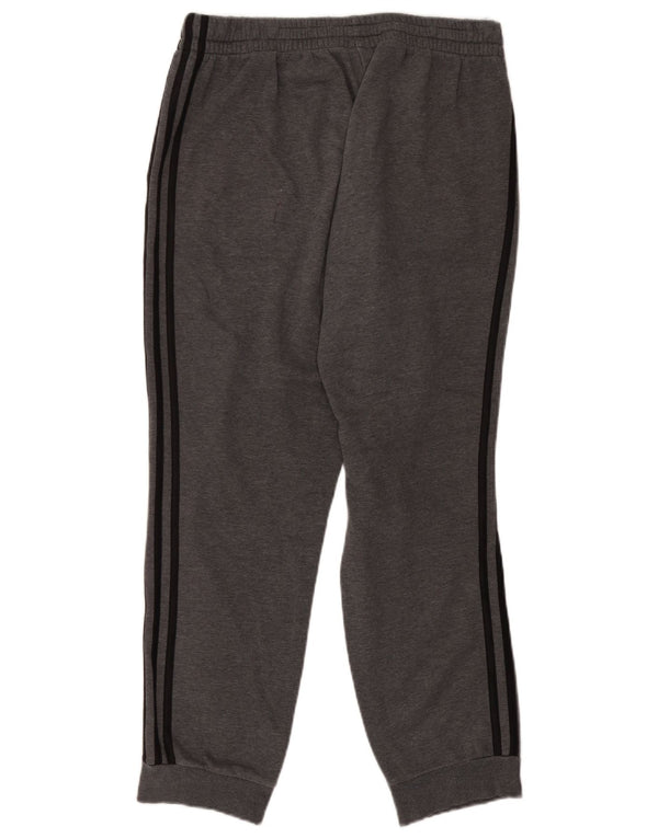 Pantaloni da tuta da uomo Adidas Joggers grandi in cotone grigio