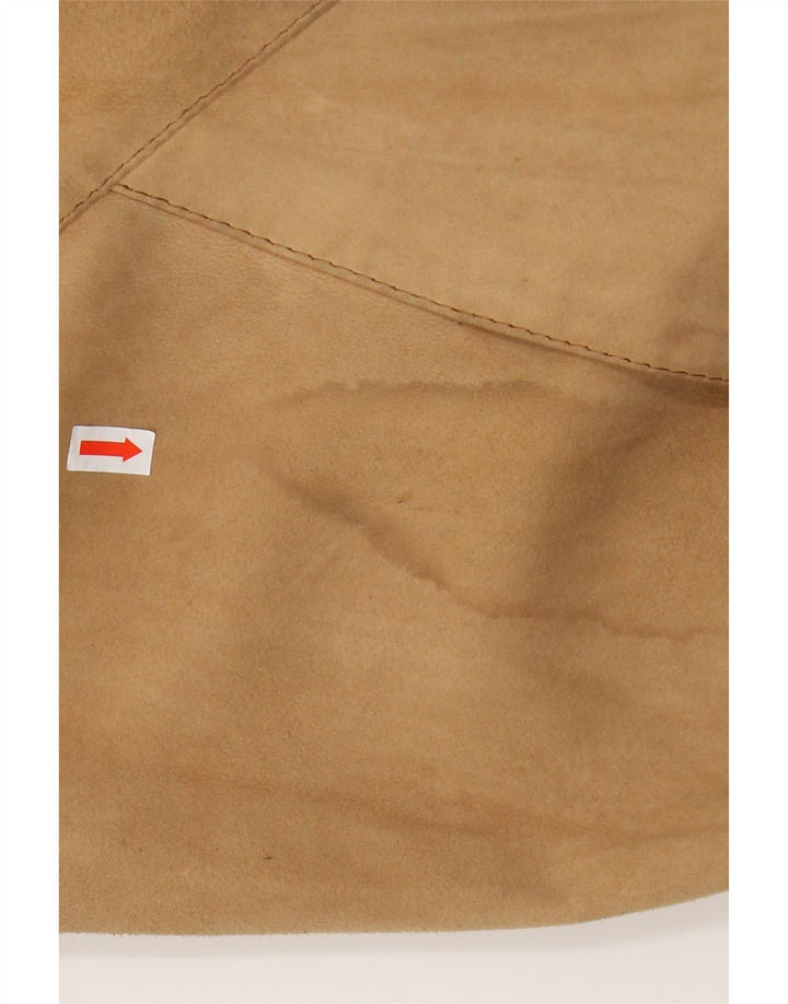 Giubbotto bomber in pelle scamosciata da uomo VINTAGE UK 38 Beige medio