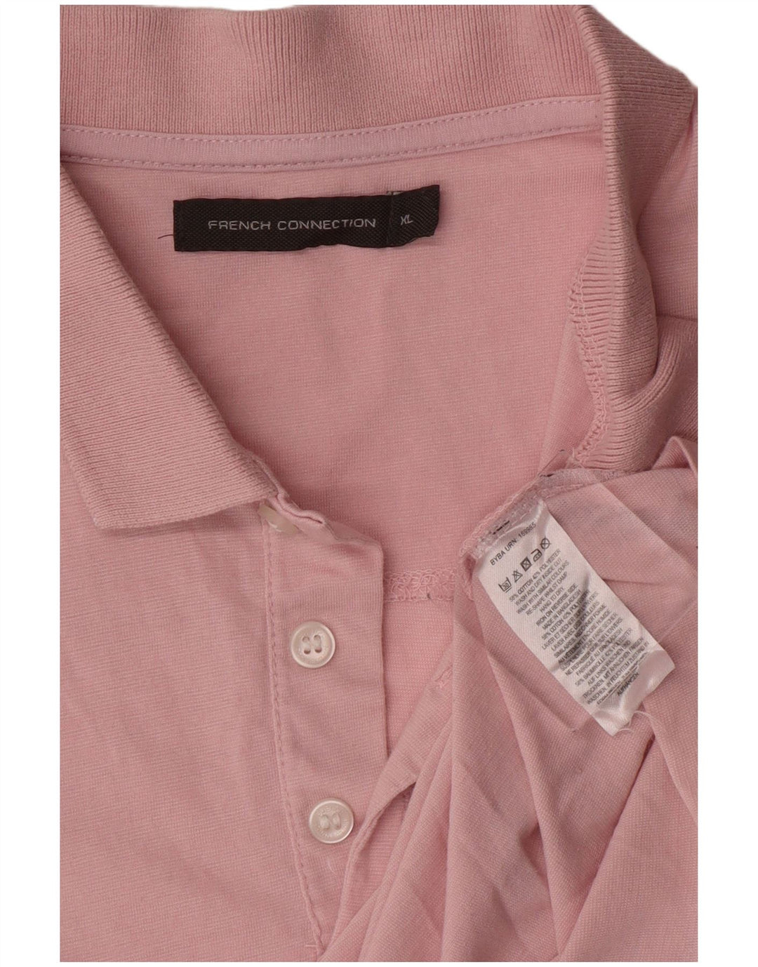 Polo da uomo French Connection XL in cotone rosa