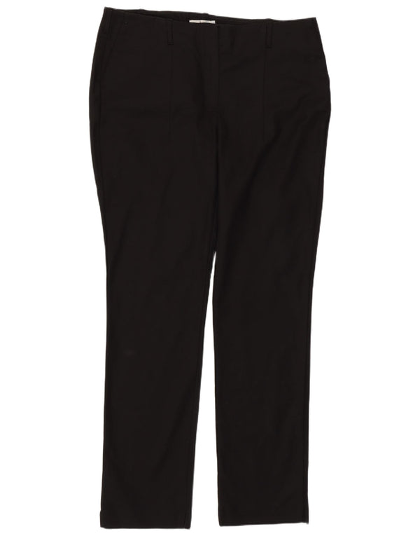 Pantaloni chino slim da donna Boden UK 18 XL W36 L32 cotone nero