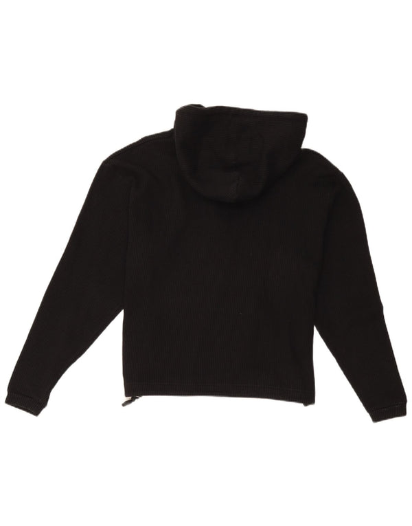 Maglione con cappuccio e zip da donna Champion UK 14 cotone nero medio