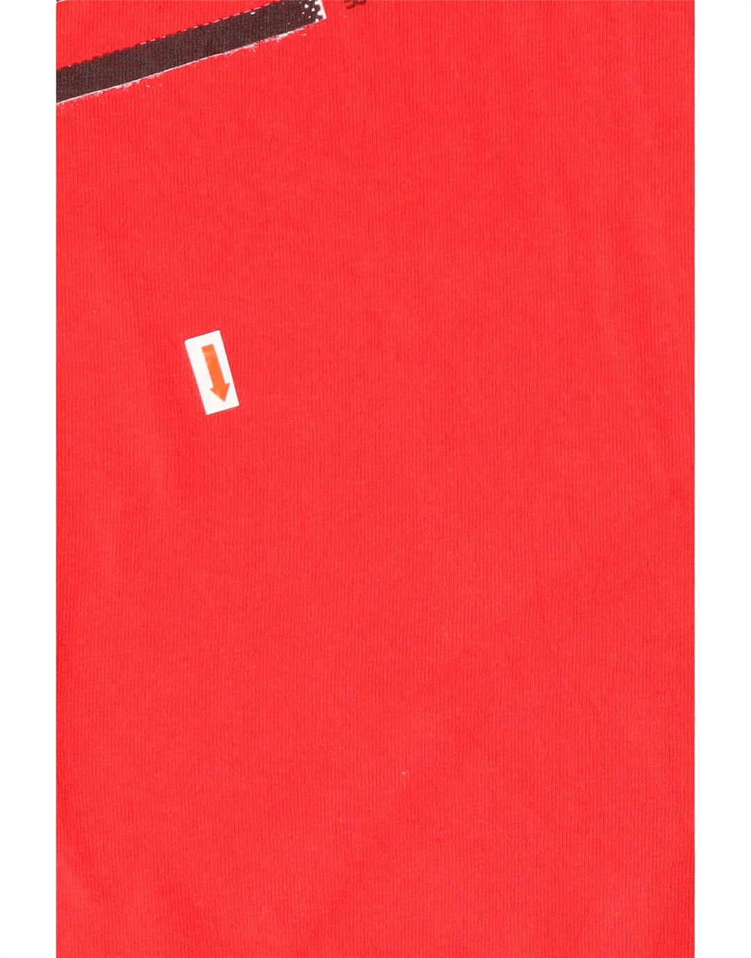 T-shirt grafica da uomo QUIKSILVER Top XL in cotone rosso