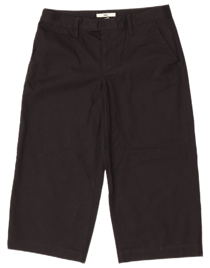 Pantaloni Capri da donna Vans US 5 Small W27 L20 cotone nero