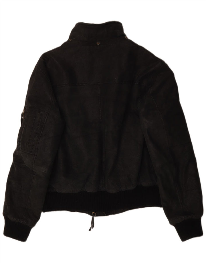 Giacca Pelle Uomo Conbipel IT 52 Large Pelle Nera